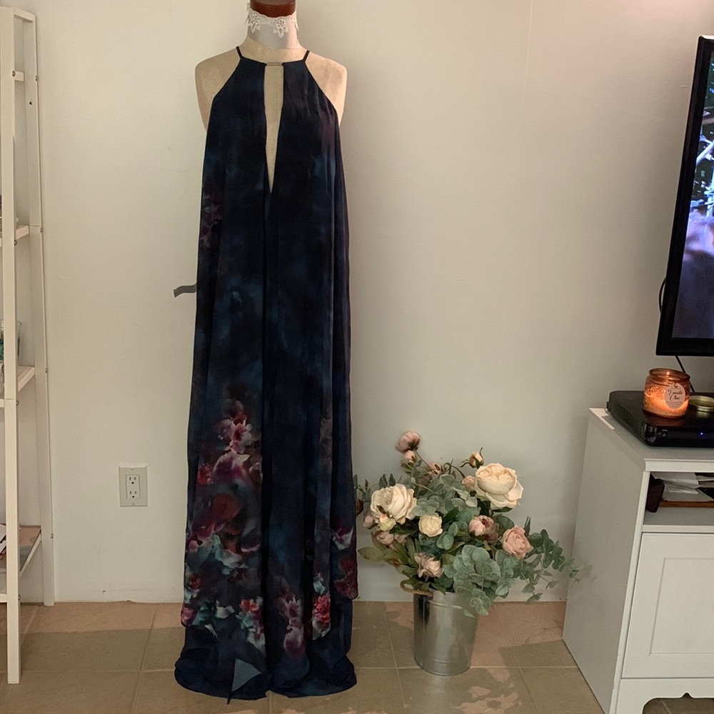 Watercolor Bebe Dress